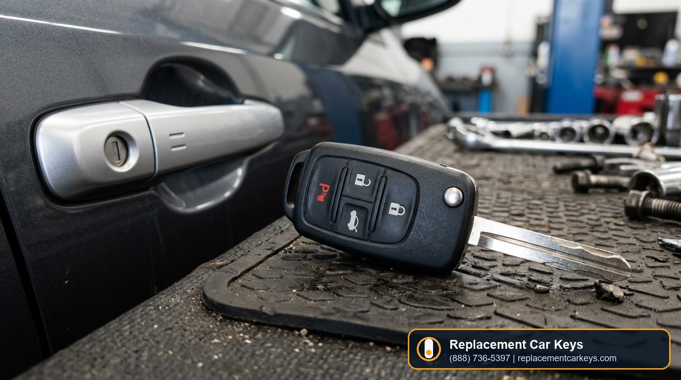 Replacement remote and smart key fob programming support.