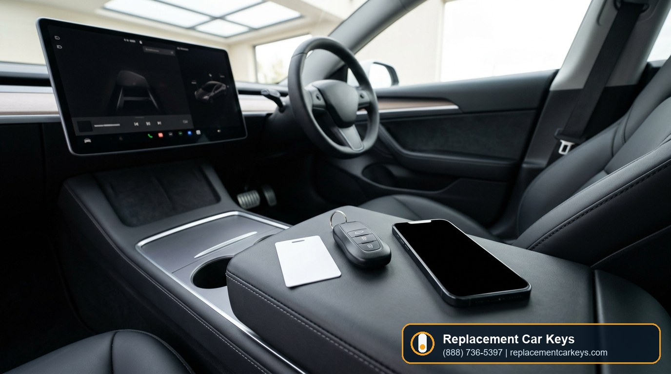 Tesla replacement key smart fob photo